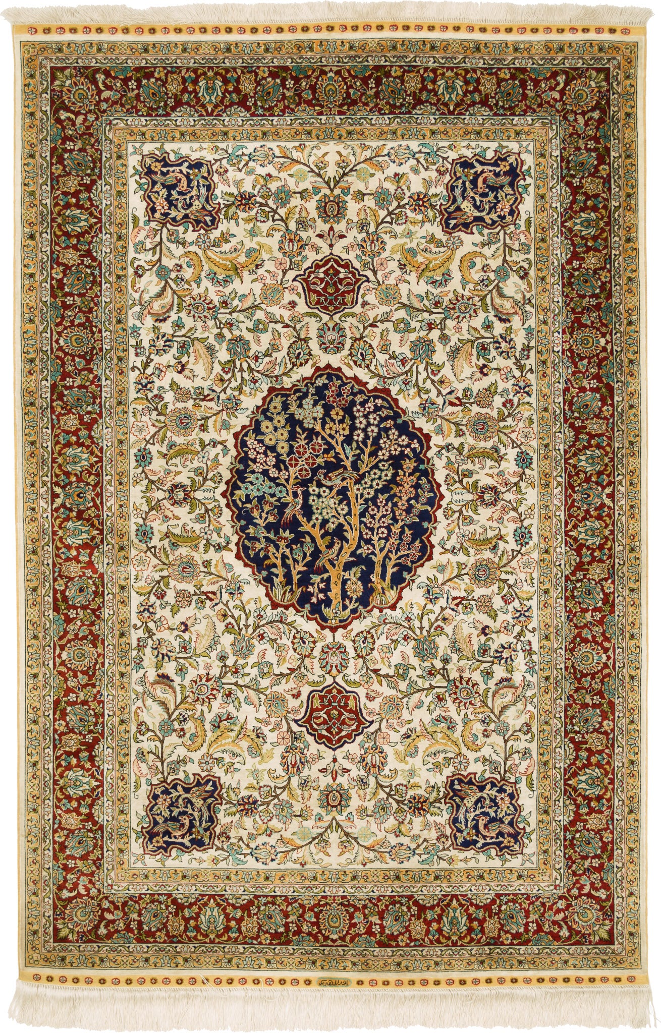 China Seide, 153 × 102 cm