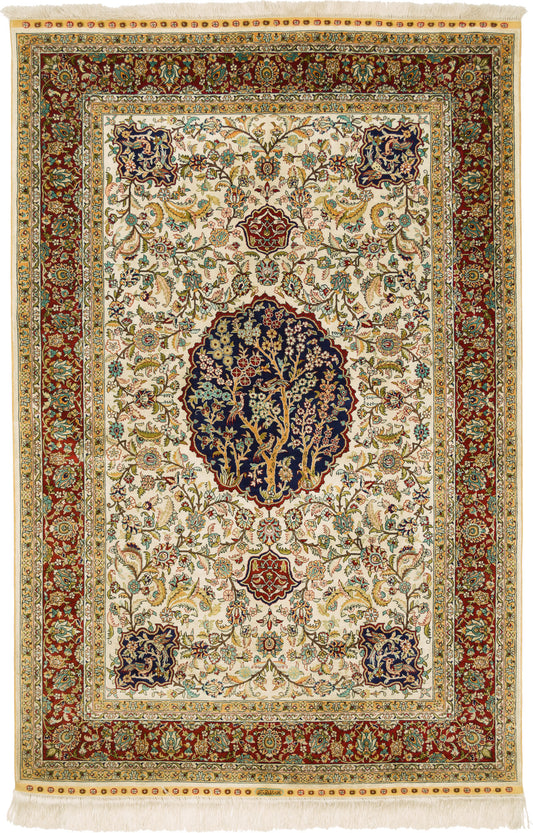 China Seide, 153 × 102 cm