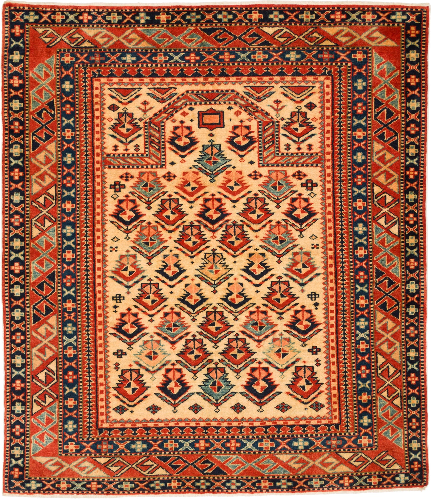 Schirwan, 120 × 104 cm