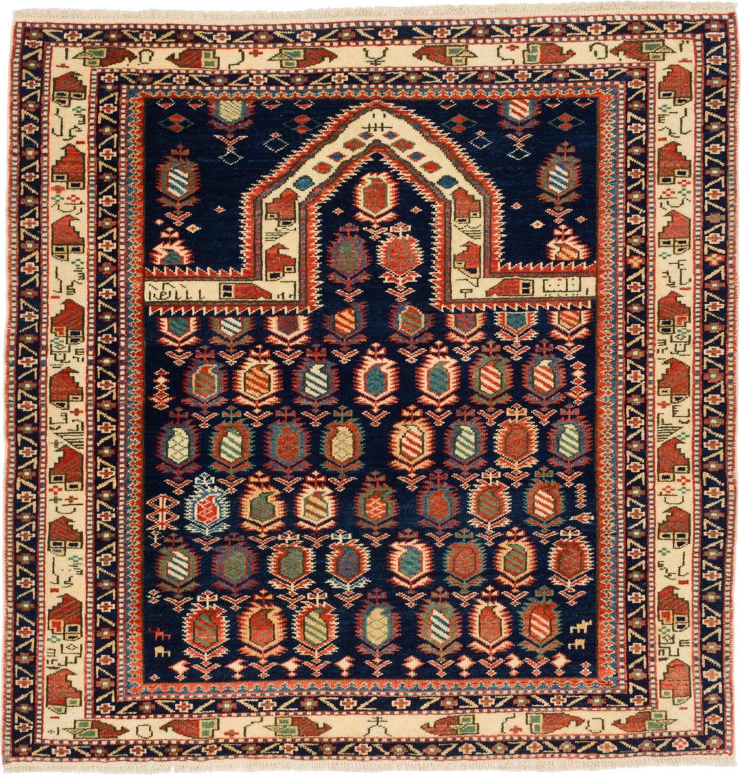 Schirwan, 107 × 106 cm