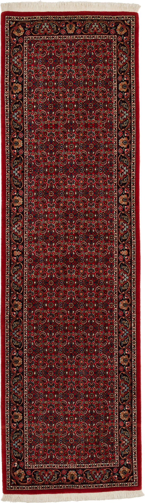 Bidjar mit Seide, 204 × 58 cm