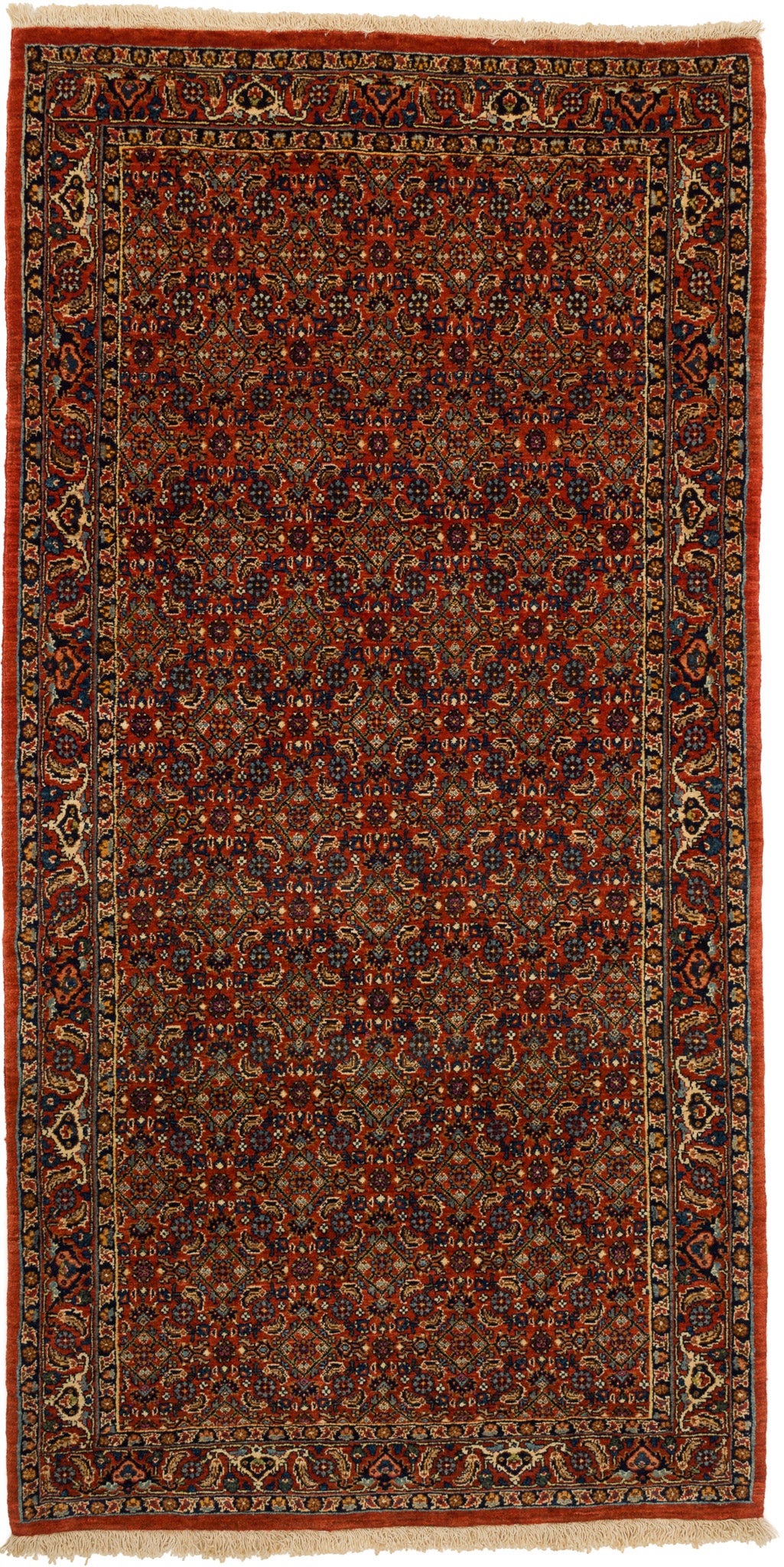 Bidjar Mirzai, 208 × 105 cm