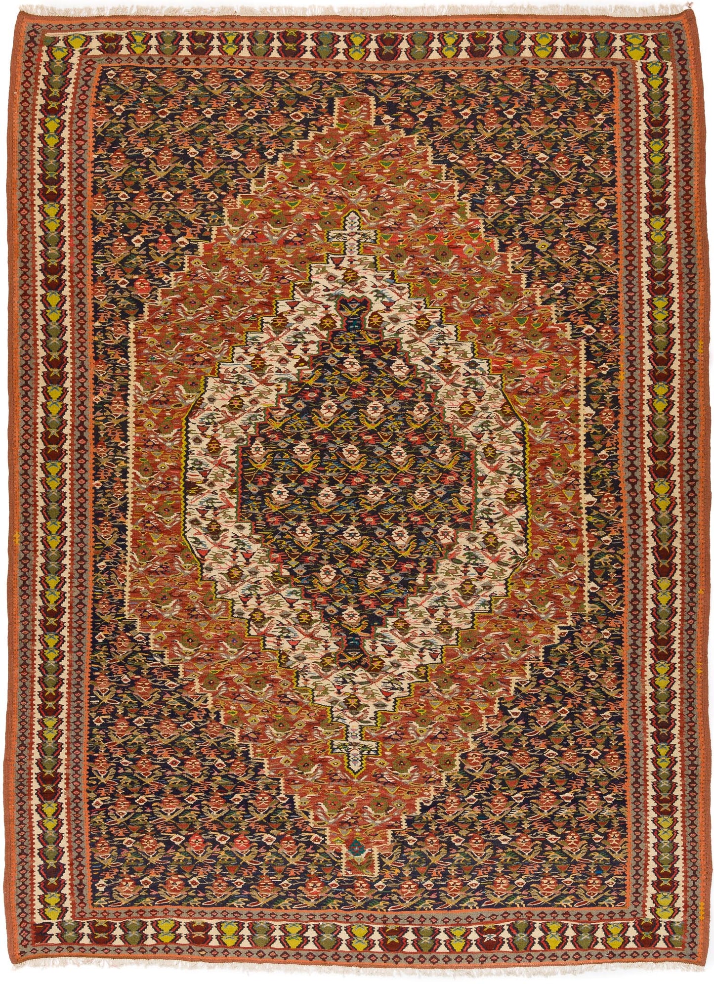 Senneh-Kelim, 285 × 182 cm